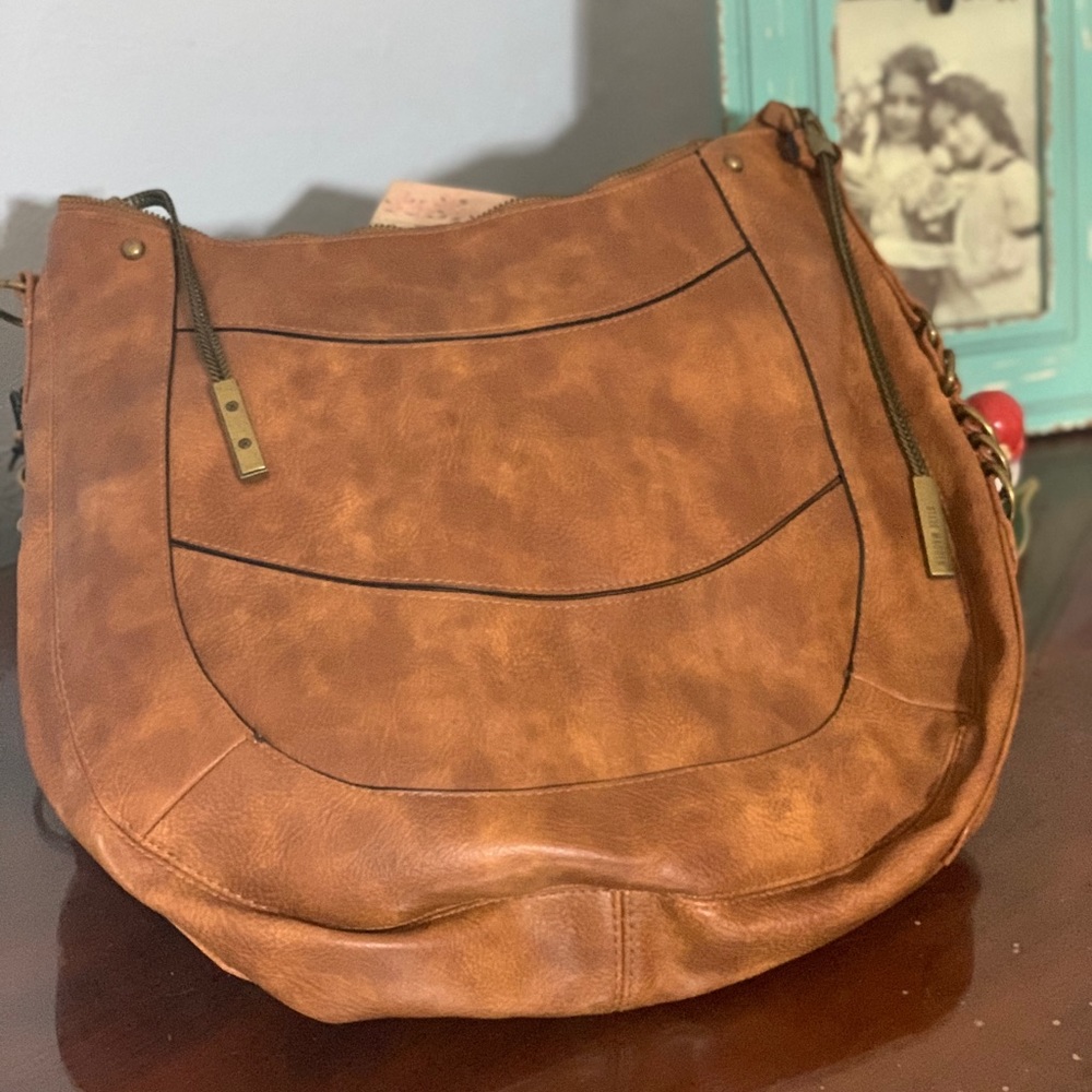 Steve Madden Leather Hobo Bag